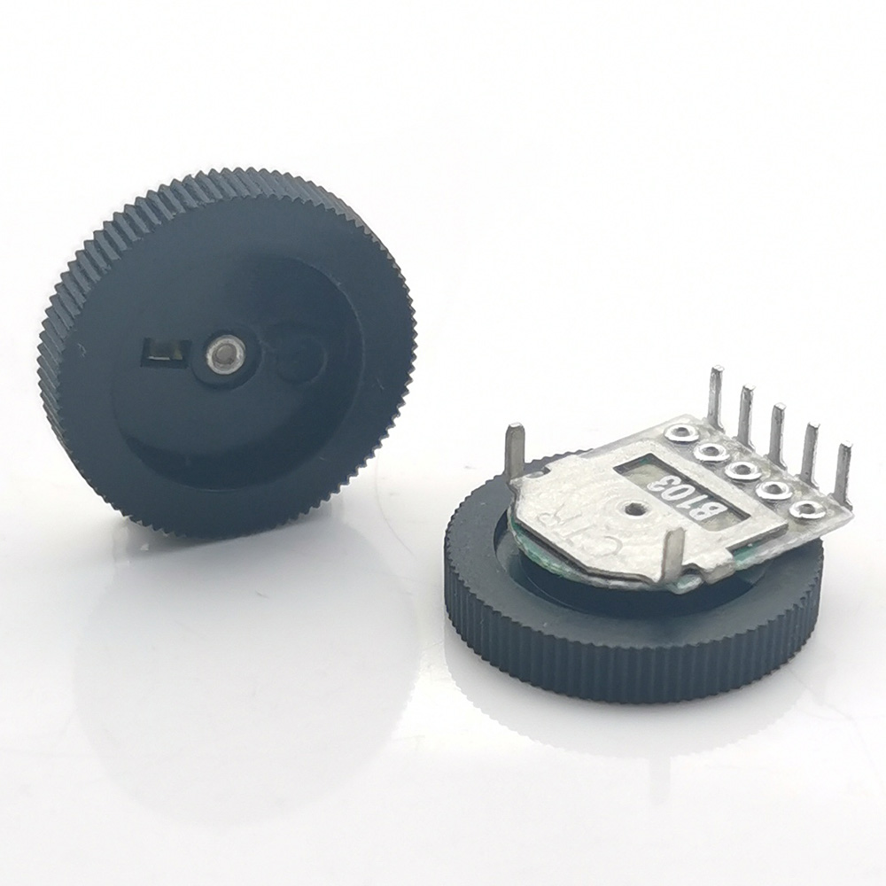 10PCS/Lot B103 10K Ohm 5 Pins  - Potentiometer 10K 评论和价格