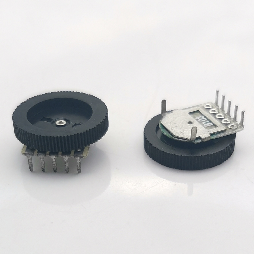10PCS/Lot B103 10K Ohm 5 Pins  - Potentiometer 10K 评论和价格