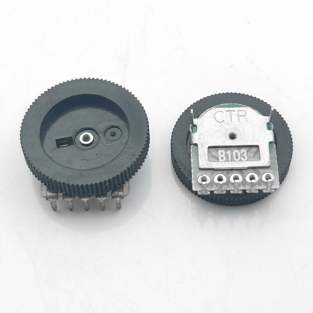 10PCS/Lot B103 10K Ohm 5 Pins  - Potentiometer 10K 评论和价格