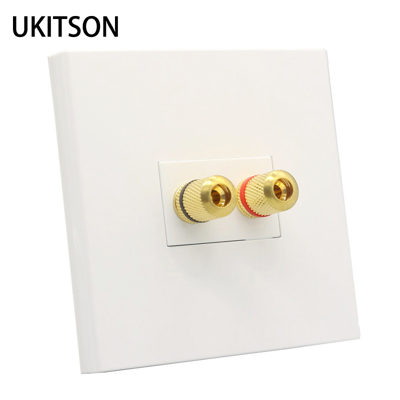 Audio Speaker Wall Panel Termi - Banana Plug 评论和价格