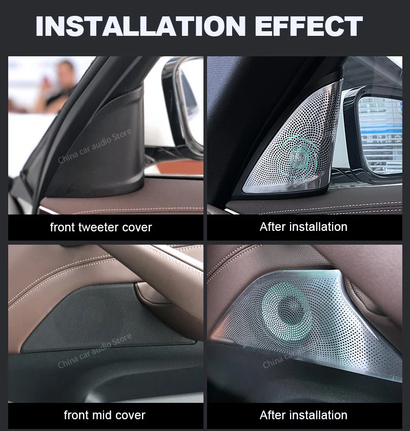 LED Car Speaker Tweeter Cover  - Speaker Crossover 评论和价格