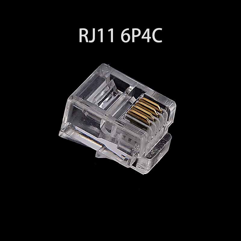 20/50/100PCS RJ11 6P2C 6P4C 6P - Rj45 Jack 评论和价格