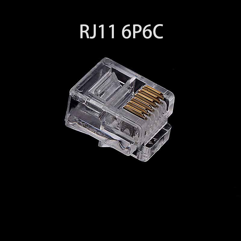 20/50/100PCS RJ11 6P2C 6P4C 6P - Rj45 Jack 评论和价格