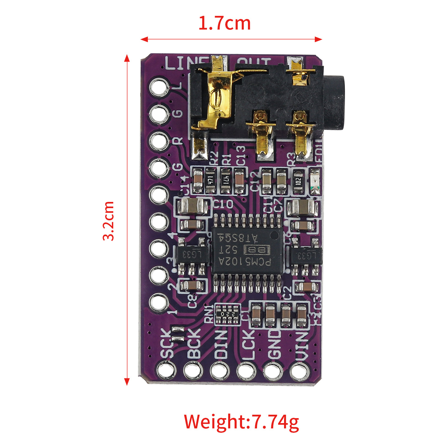 XCW  Interface I2S PCM5102A DA - Pcm5102 评论和价格