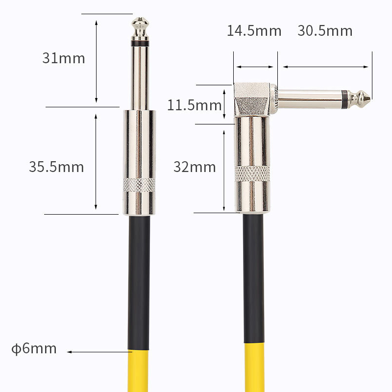 6.5mm Audio Cables TRS 1/4 inc - Trs Cable 评论和价格