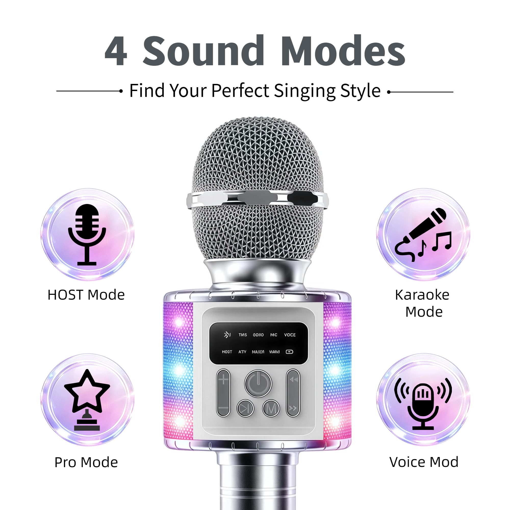 TWS Dual Wireless Karaoke Micr - Condenser Microphone Kit 评论和价格