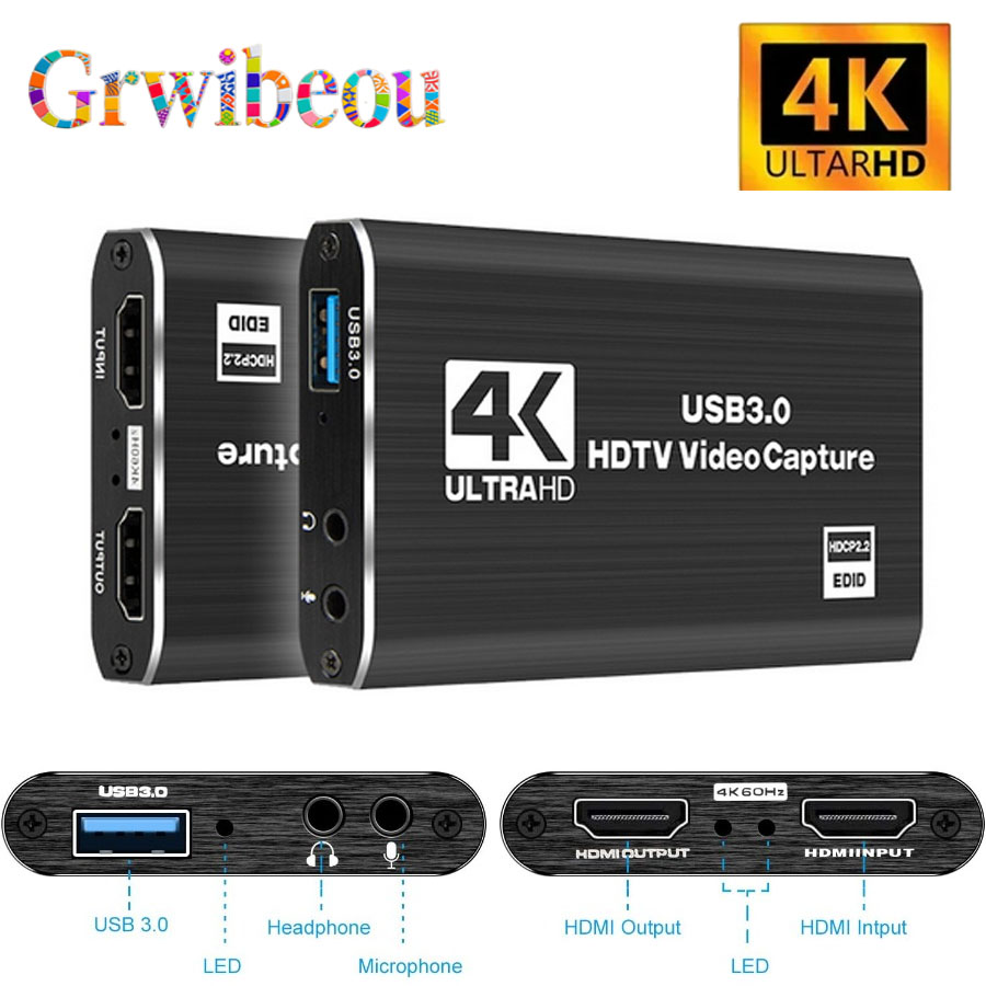 4K USB 3.0 Video Capture Card  - Usb Sound Card 评论和价格