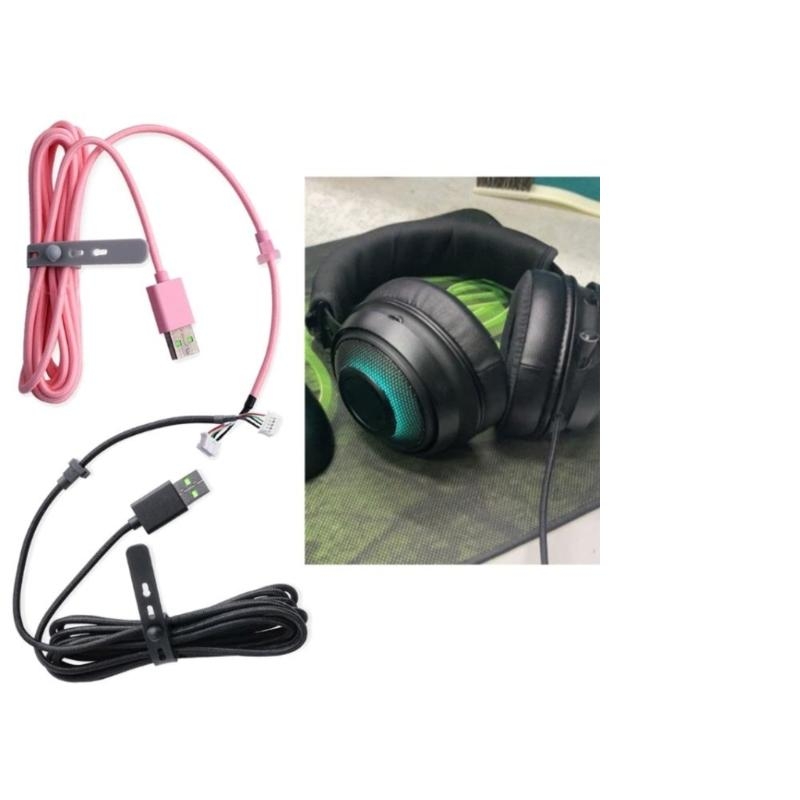 USB Line, Headphones Cable Wir - Headphone Parts 评论和价格