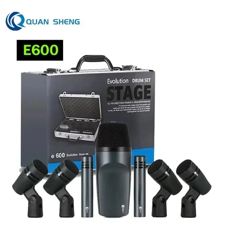 In stock  E600 Drum Microphone - Condenser Microphone Kit 评论和价格