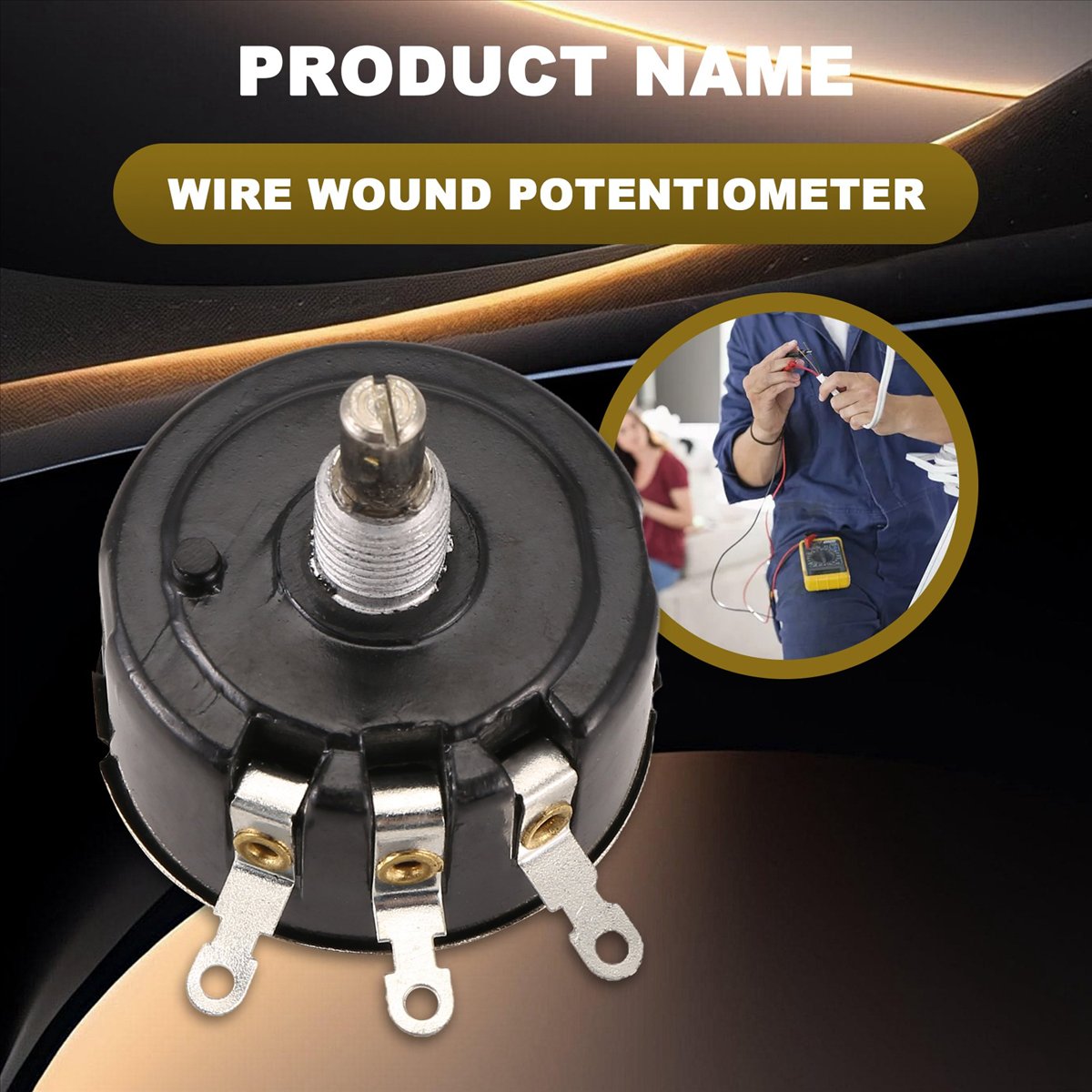 Fashion WX050 10K ohm 5W 6mm R - Potentiometer 10K 评论和价格