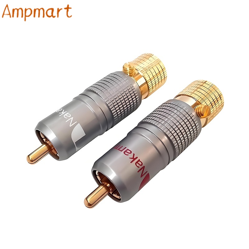 High End Pure Copper Gold Plat - Audio Cable Rca 评论和价格