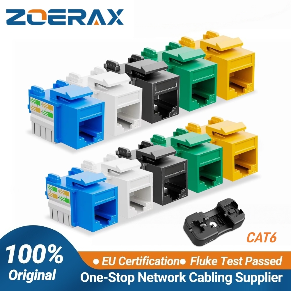 ZoeRax 10-Pack RJ45 Keystone J - Rj45 Jack 评论和价格