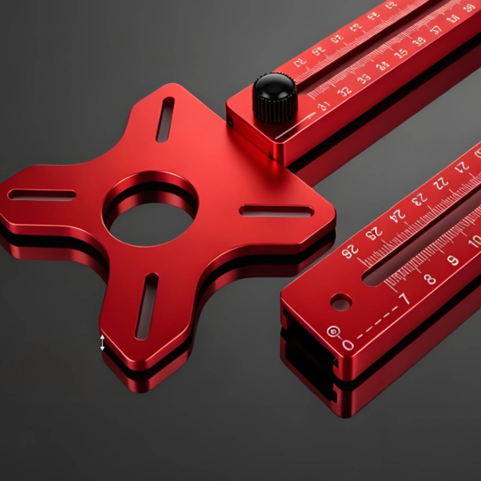 Router Circle Cutting Jig Alum - Knob Aluminum 评论和价格