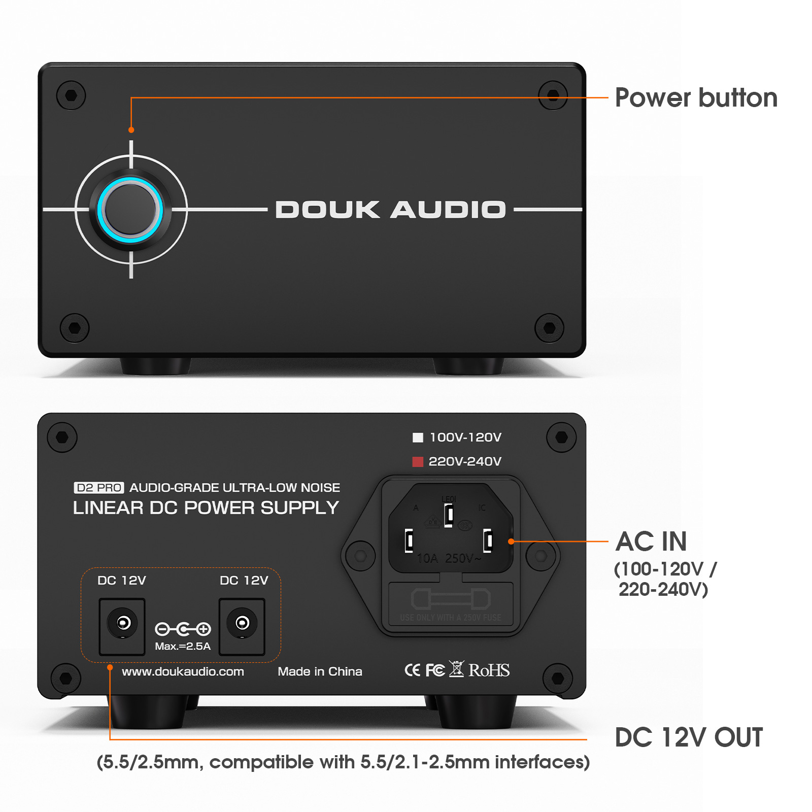 Douk Audio DC 12V 35W Regulate - Audio Dac 评论和价格