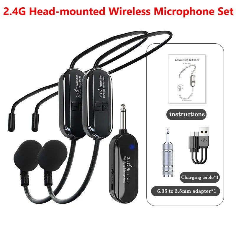2.4G Head-mounted Wireless Lav - Speaker Enclosure 评论和价格