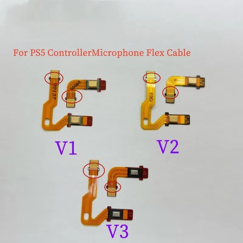 1Set for Ps5 V1 V2 V3 Wireless - Ribbon Microphone 评论和价格