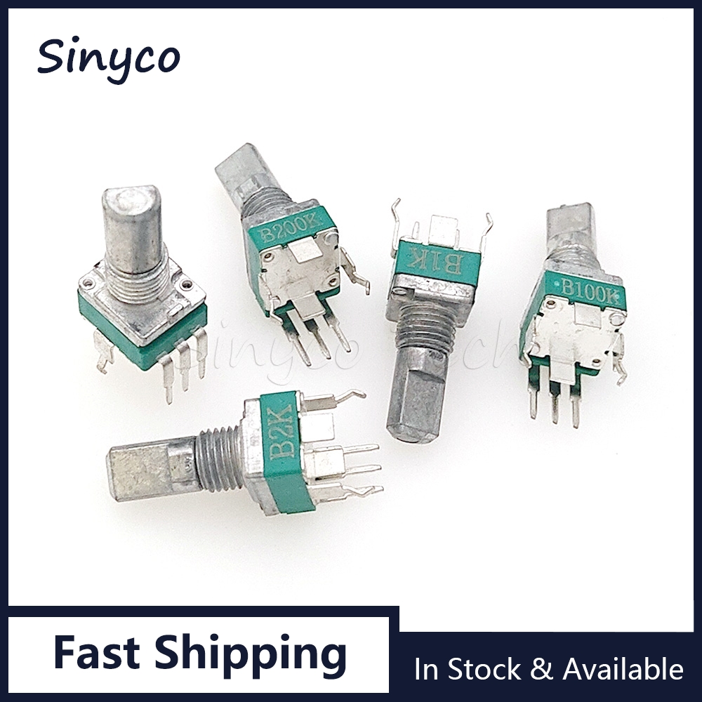 5PCS RK097 Type Single Vertica - Potentiometer 10K 评论和价格