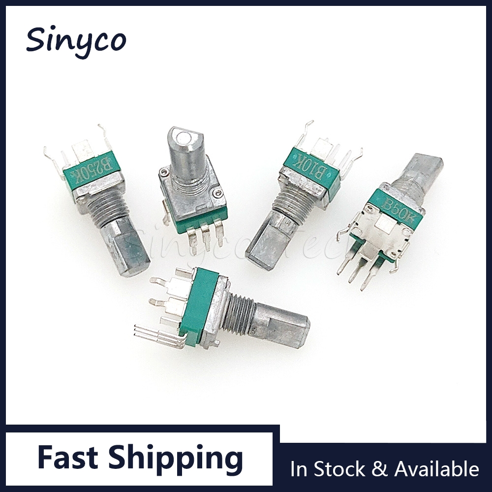 5PCS RK097 Type Single Vertica - Potentiometer 10K 评论和价格