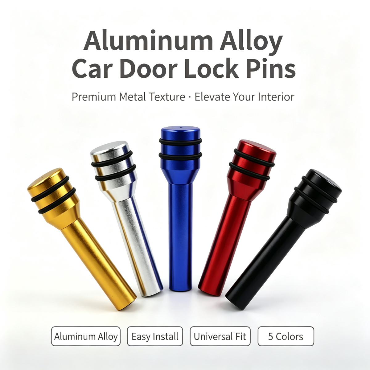Universal 4Pcs Aluminum Alloy  - Knob Aluminum 评论和价格