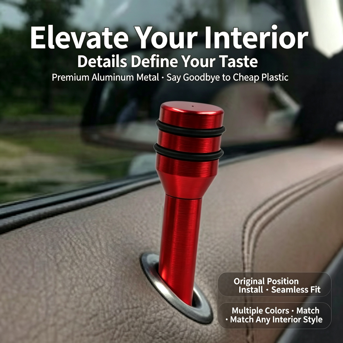 Universal 4Pcs Aluminum Alloy  - Knob Aluminum 评论和价格