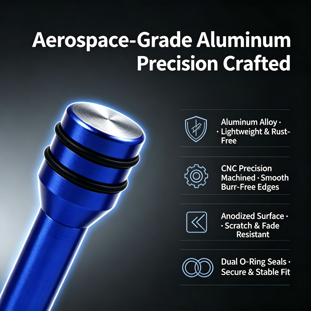 Universal 4Pcs Aluminum Alloy  - Knob Aluminum 评论和价格