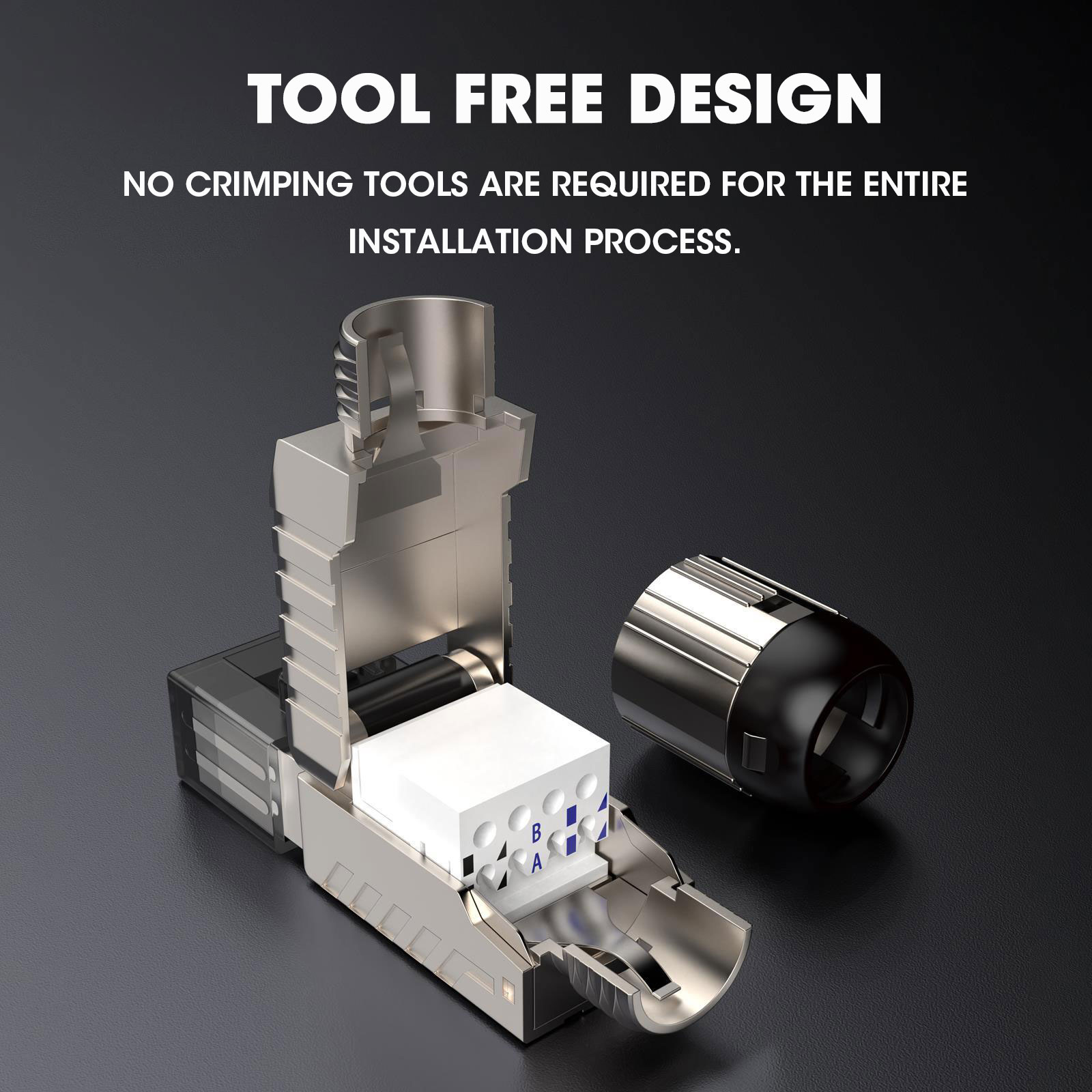 ZoeRax 2-Pack RJ45 Connectors  - Rj45 Jack 评论和价格