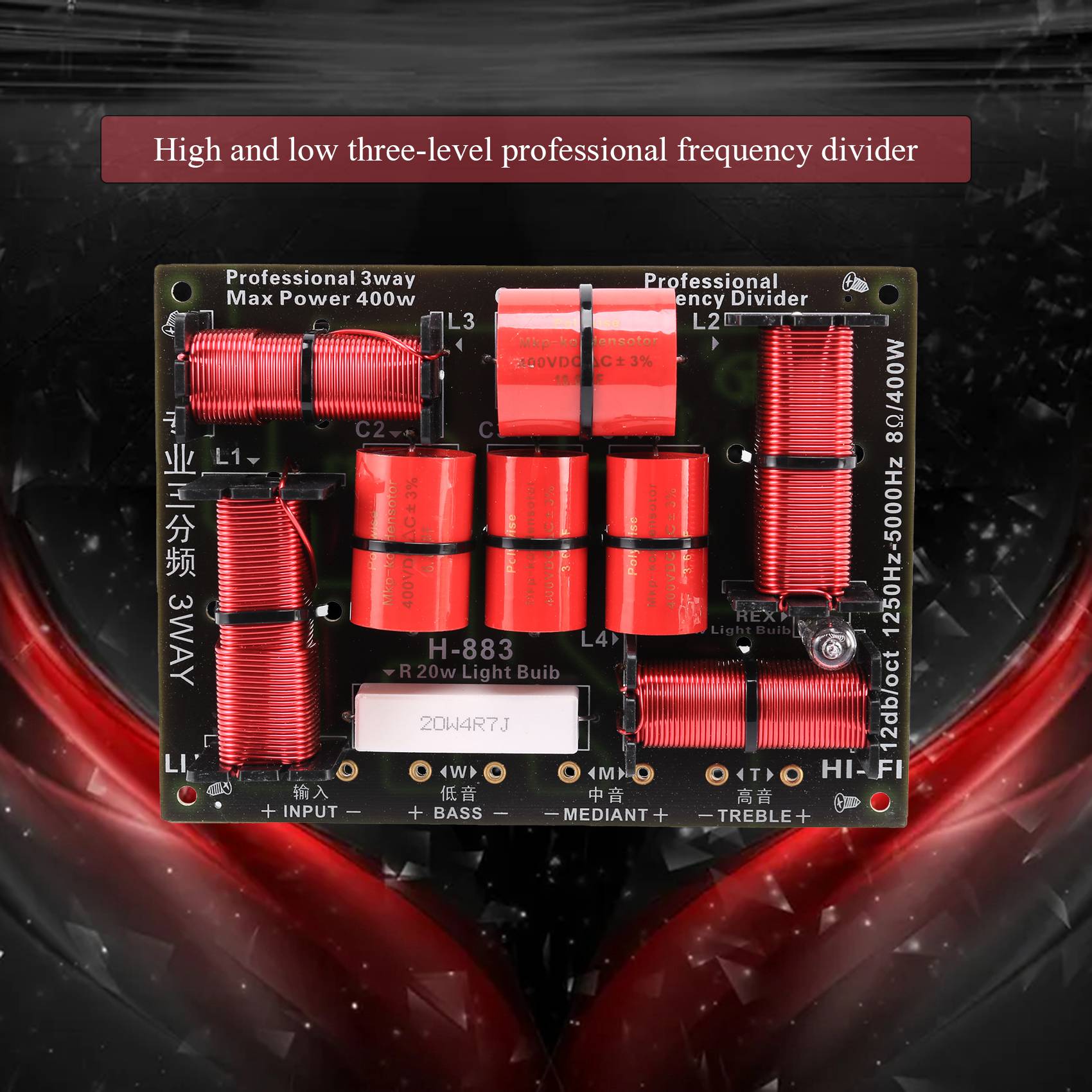 Excellent-400W 3 Way Crossover - Speaker Crossover 评论和价格