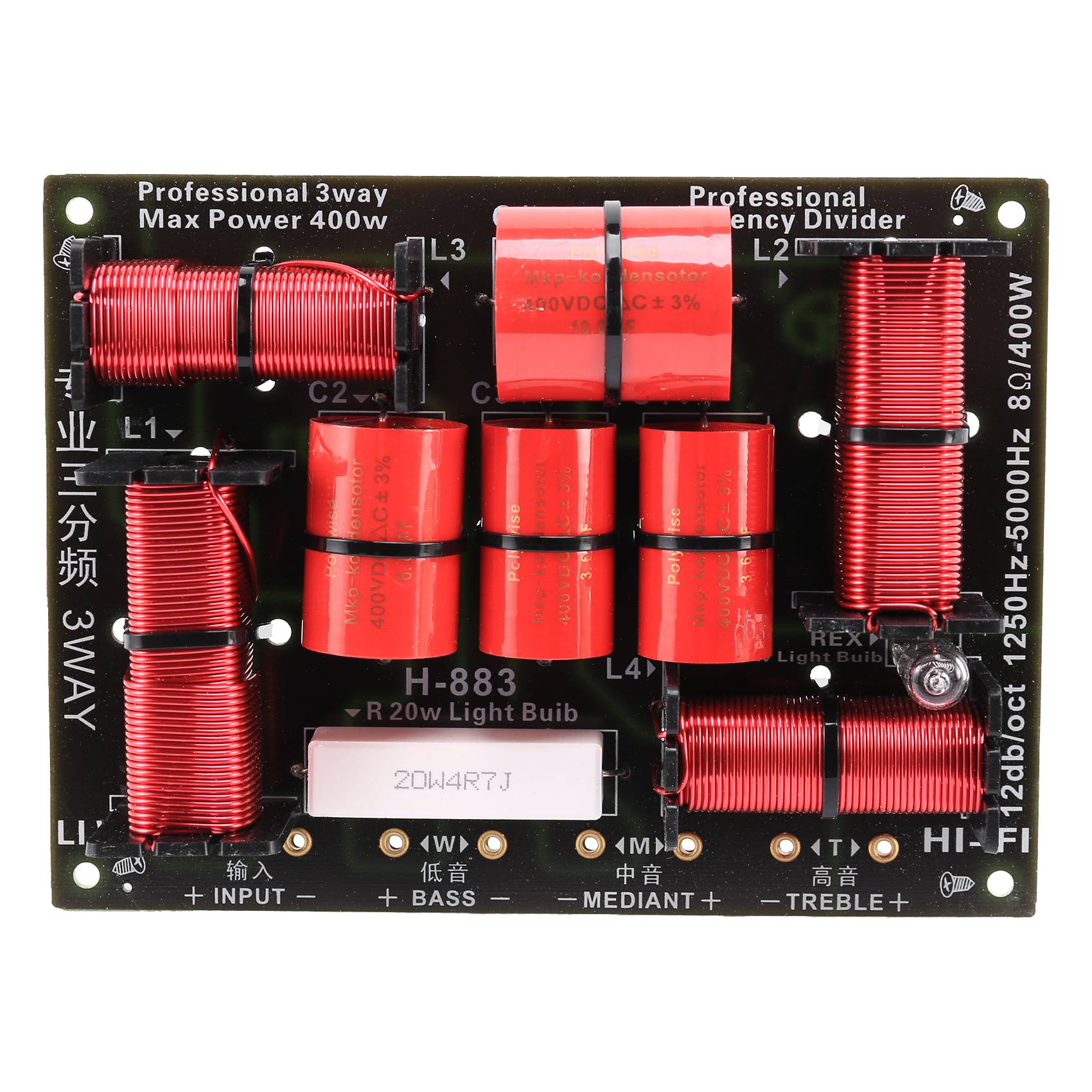 Excellent-400W 3 Way Crossover - Speaker Crossover 评论和价格