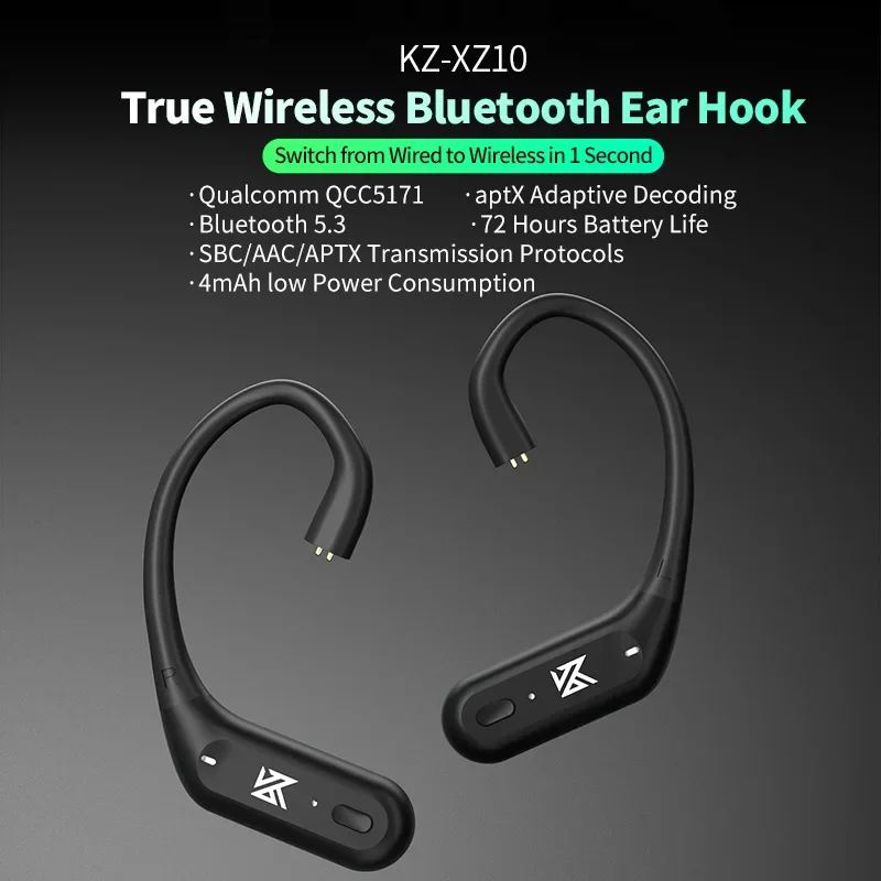 KZ XZ10 Bluetooth 5.3 Earphone - Headphone Parts 评论和价格