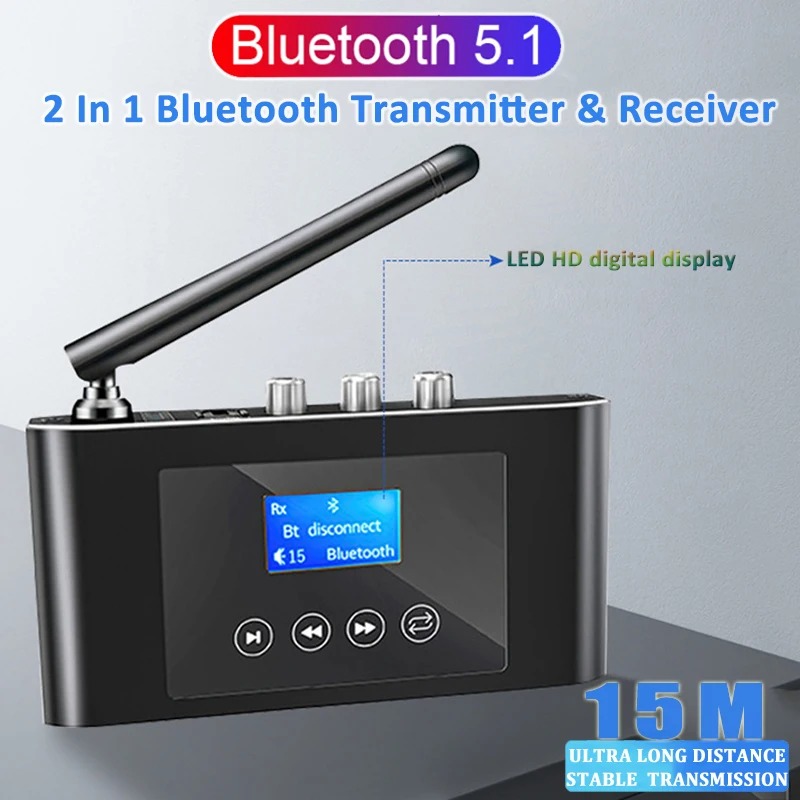 2 in 1 Long Range Bluetooth 5. - Headphone Amplifier 评论和价格