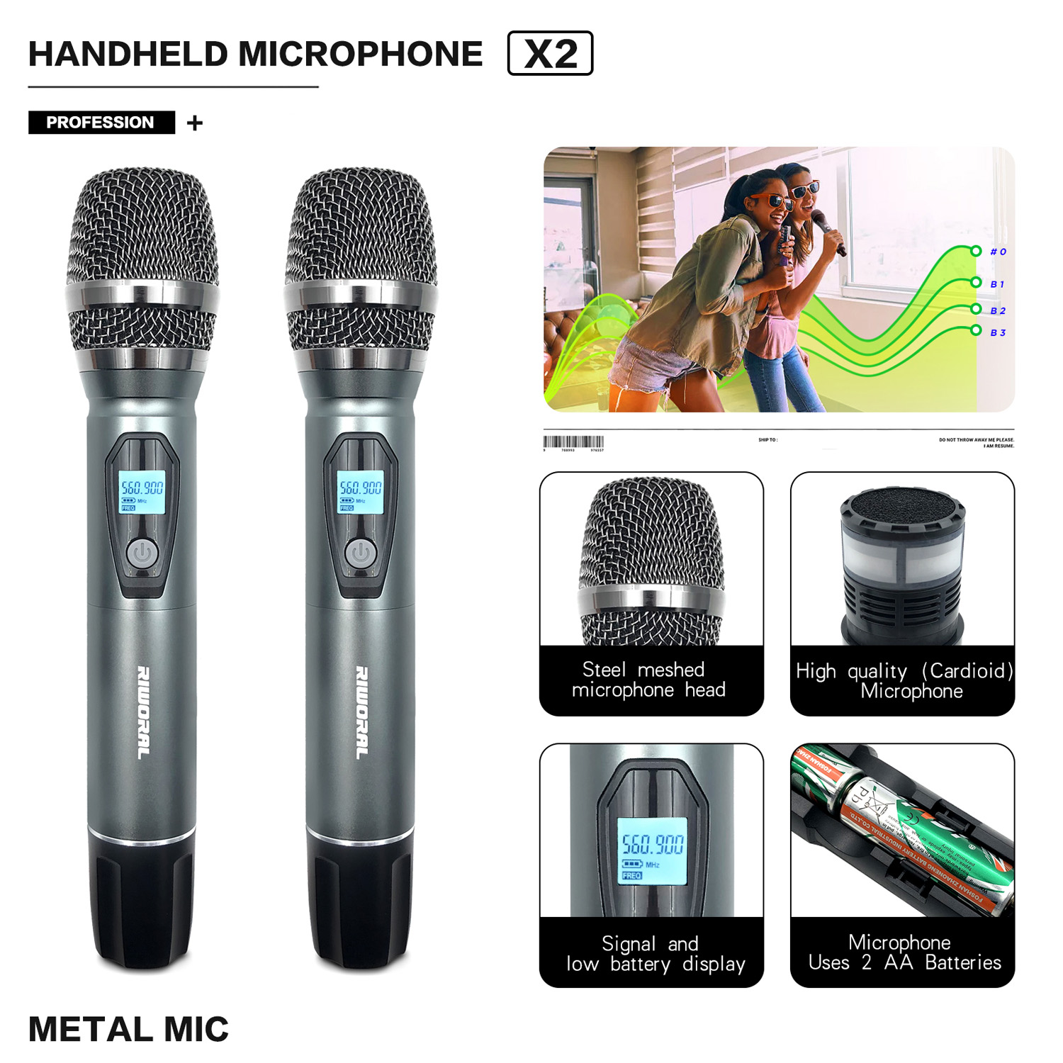 2026 RV-2 Professional FM Wire - Condenser Microphone Kit 评论和价格