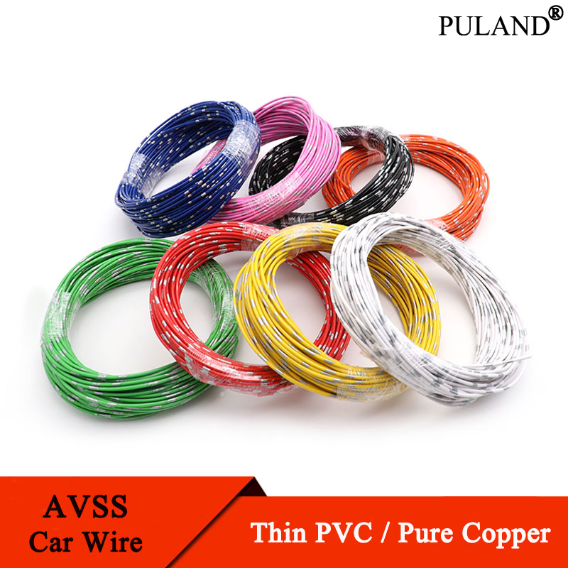 5~50m AVSS Automotive Wires Pu - Audio Jumper Wire 评论和价格