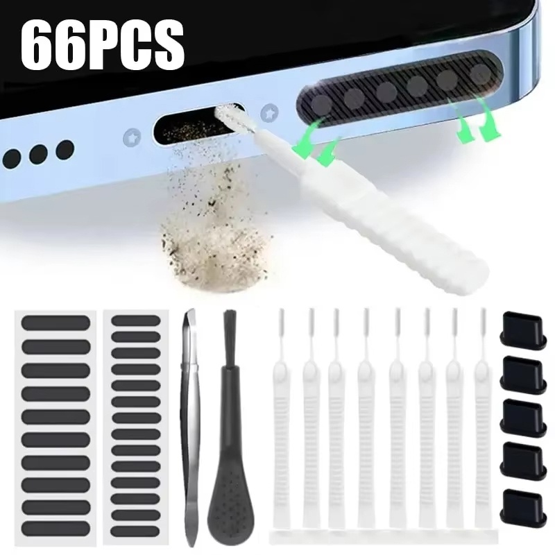 66pcs Phone Charging Port Clea - Speaker Terminal 评论和价格