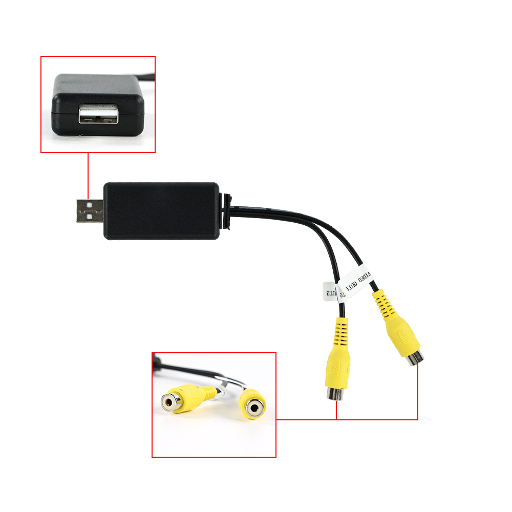 USB To CVBS RCA Video Output A - Audio Cable Rca 评论和价格