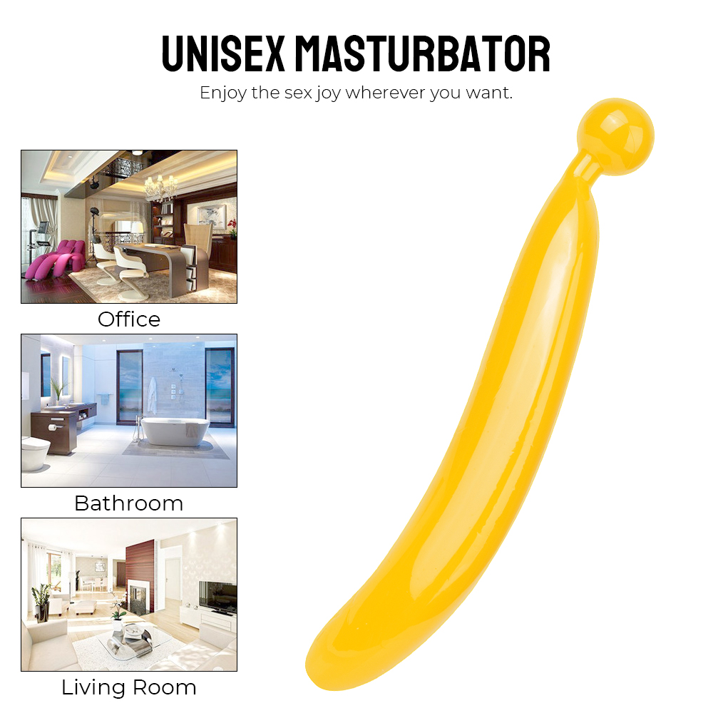 Long Banana 24cm Anal Plug For - Banana Plug 评论和价格