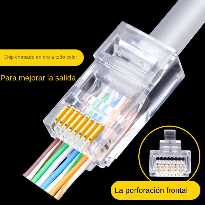 100pcs Cat6 Cat6e CAT5e RJ45 C - Rj45 Jack 评论和价格