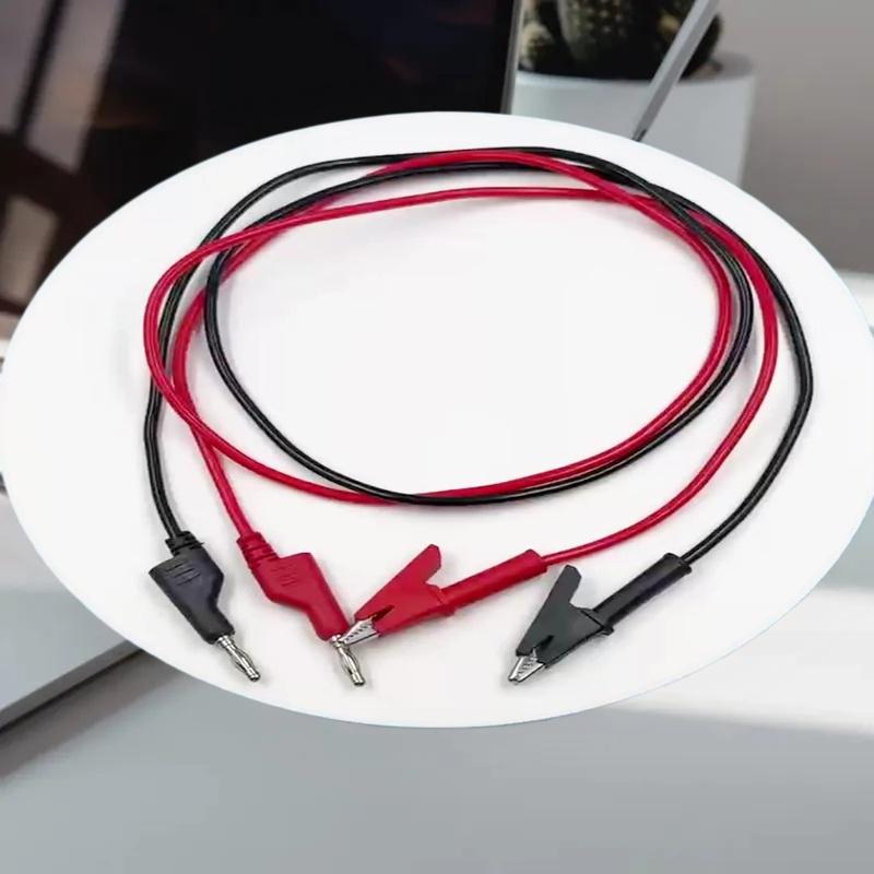 1/2Pcs Double End Test Lead Wi - Banana Plug 评论和价格