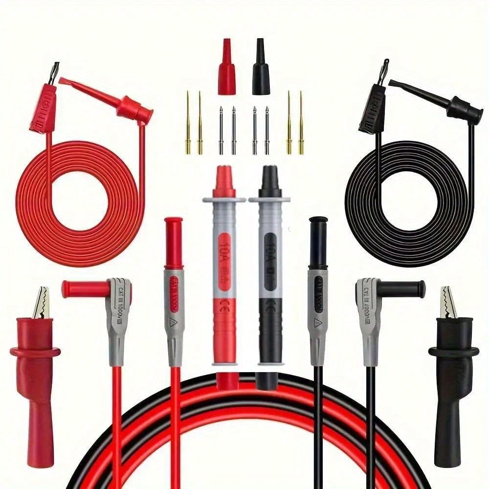 18pcs P1308B Test Lead Kit 4MM - Banana Plug 评论和价格