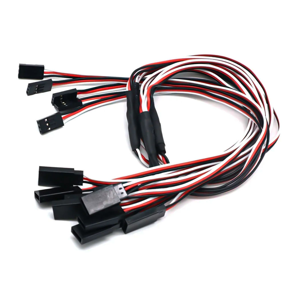 150/300/500mm RC Servo Extensi - Rca Cable 评论和价格
