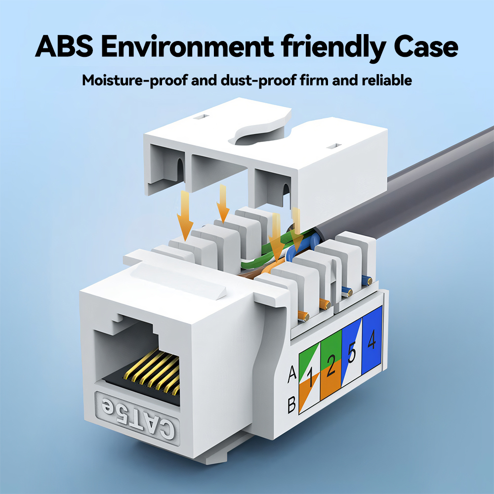 Denswire RJ45 Cat5E/6 Keystone - Rj45 Jack 评论和价格