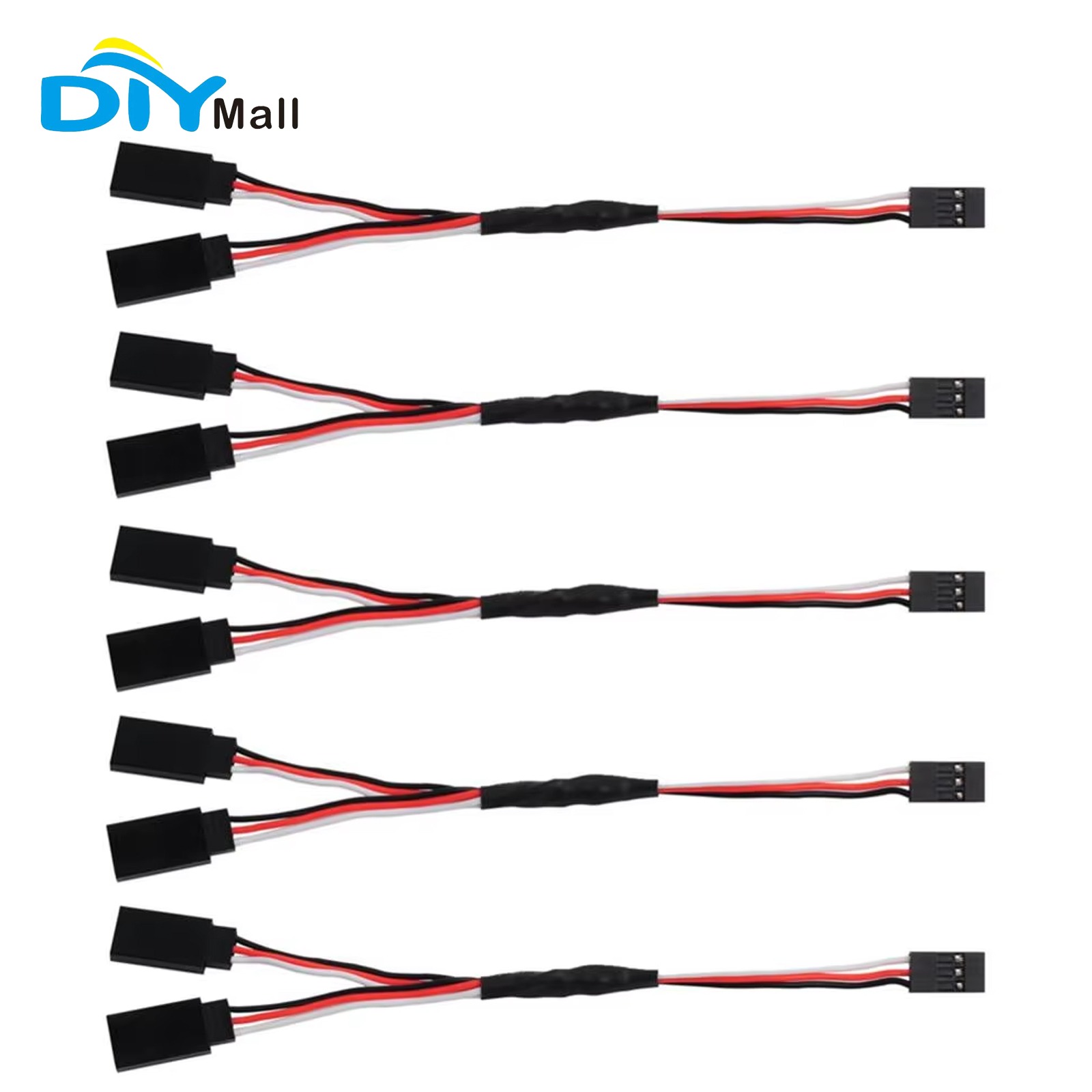 DIYmall JR Style 15cm Servo Y  - Rca Cable 评论和价格