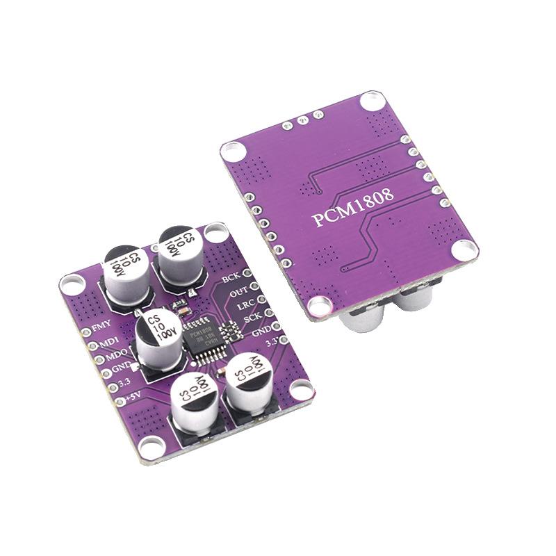 New PCM1808 105dB SNR Audio St - Dac Board 评论和价格