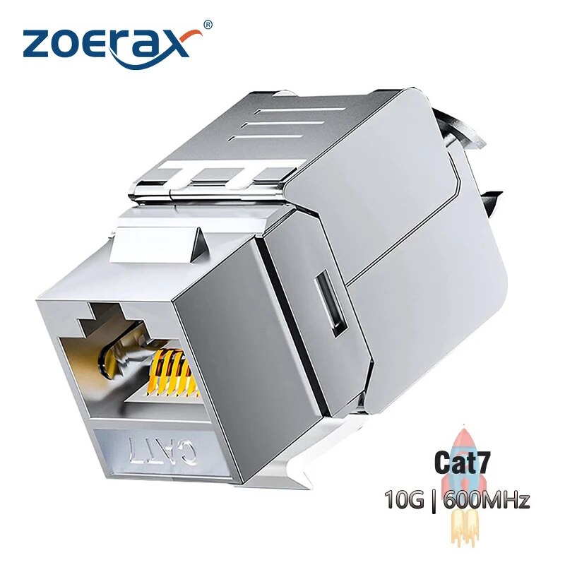 ZOERAX Cat6a Cat7 Keystone Jac - Rj45 Jack 评论和价格