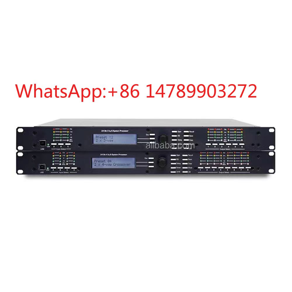 FIR DSP Speaker Processor 4In8 - Speaker Crossover 评论和价格