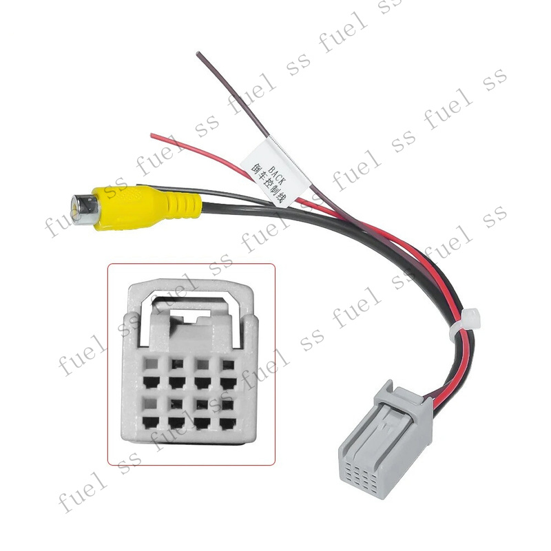 S+ 8Pin Rear Camera Video Plug - Rca Cable 评论和价格