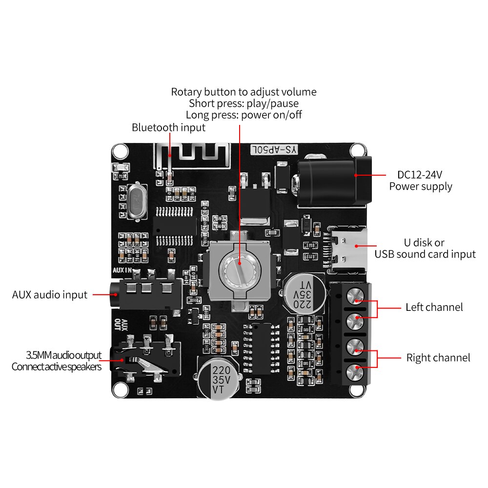 Power Amplifier Board Stereo D - Hifi Amplifier Board 评论和价格